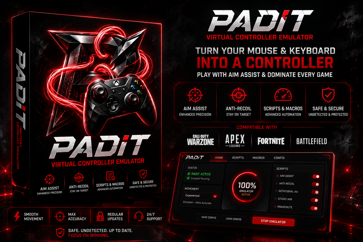 PADIT CONTROLLER EMULATOR